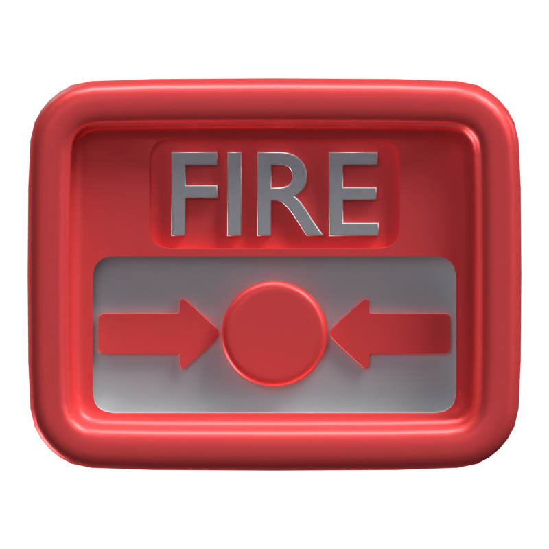 3D Emergency Fire Button