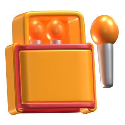 Matches 3D Icon Model With Box 3D Graphic