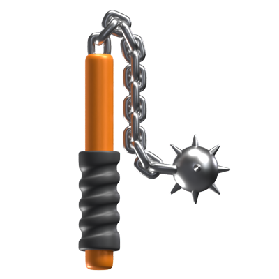Chigiriki 3D Weapon Icon Model 3D Graphic