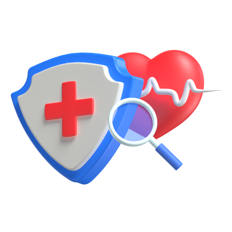 Managing Heart Rate For Cardiac Wellbeing 3D Scene 3D Illustration