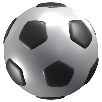 Soccer Ball 3D Icon Model 3D Graphic