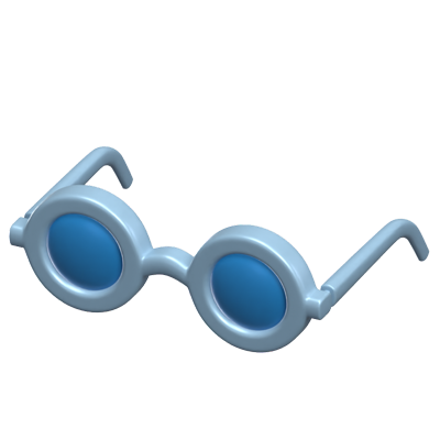 Glasses 3D Icon Model 3D Graphic