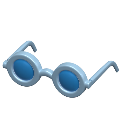 brille 3d-symbol modell 3D Graphic