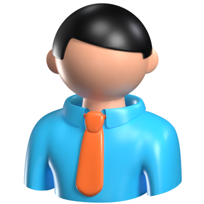 User Profile 3D Animated Icon 3D Graphic