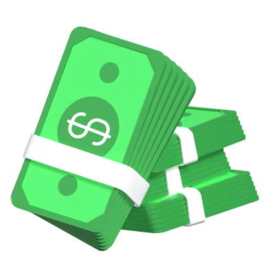 Money 3D Animated Icon 3D Graphic