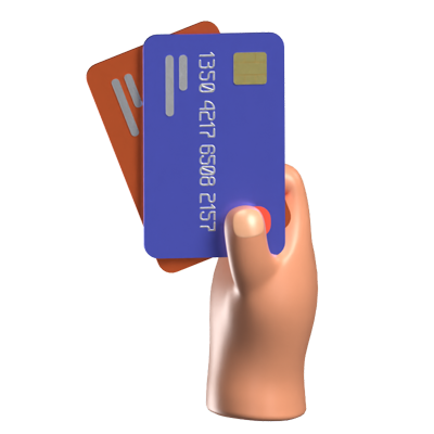Credit Card 3D Animated Icon 3D Graphic