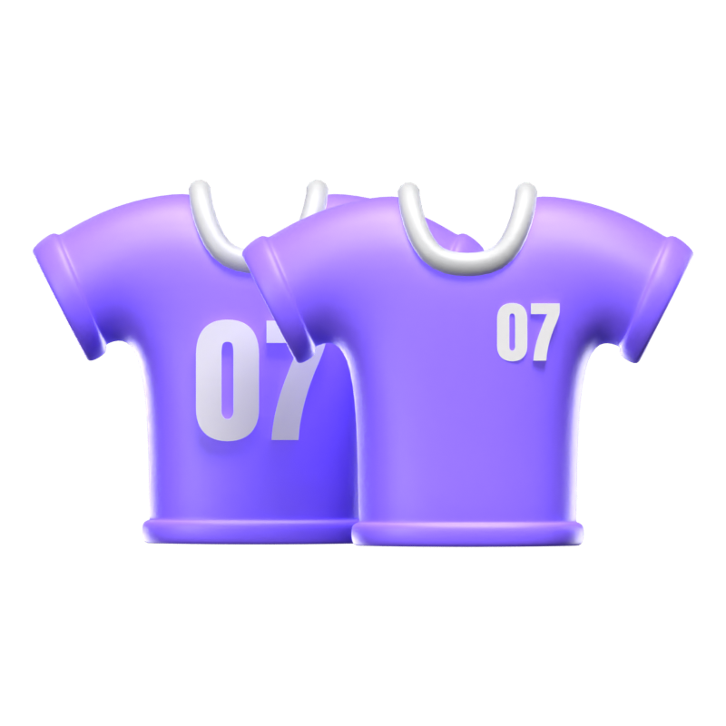 A Pair Of Football Jerseys