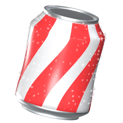 Soft Drink 3D Animated Icon 3D Graphic