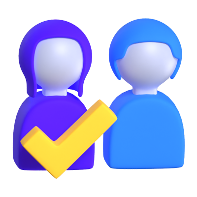 Demographic Target 3D Icon Model 3D Graphic