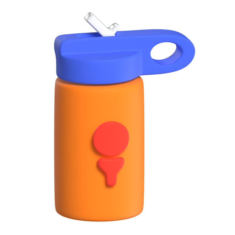 3D Water Bottle Model