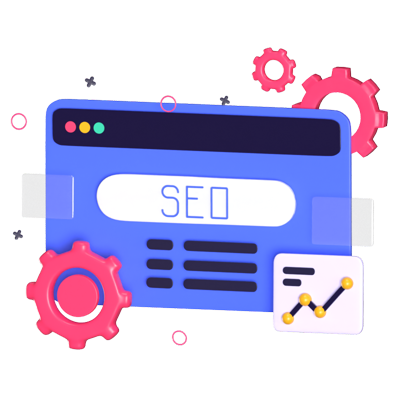 Technical SEO 3D Animated Icon 3D Graphic