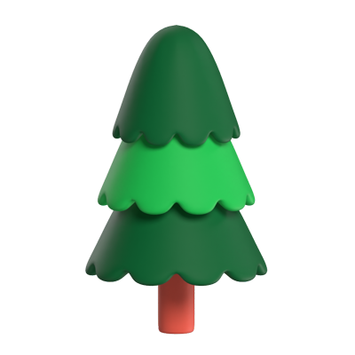 Golf Tree 3D Icon Model 3D Graphic