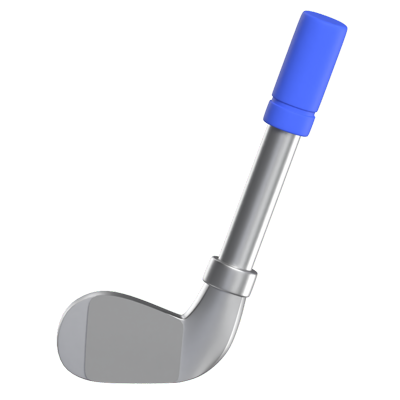 Golf Stick 3D Icon Model 3D Graphic