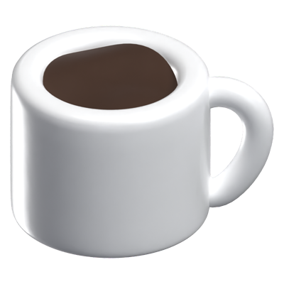 Coffee Mug 3D Icon Model 3D Graphic