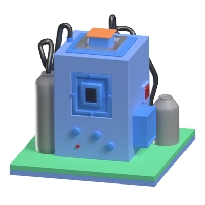 Fuel Energy 3D Animated Icon 3D Graphic