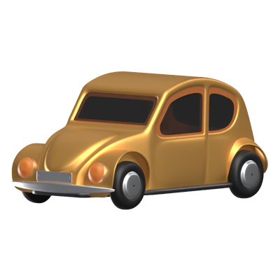 Car 3D Animated Icon 3D Graphic