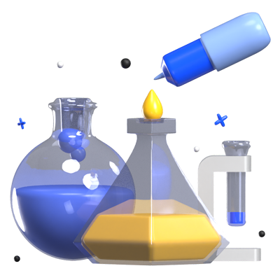 Science 3D Animated Icon 3D Graphic