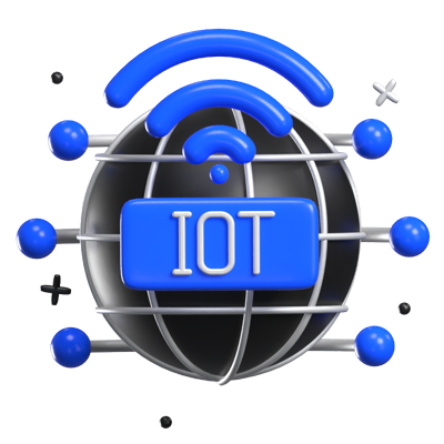 Internet Of Things 3D Animated Icon 3D Graphic
