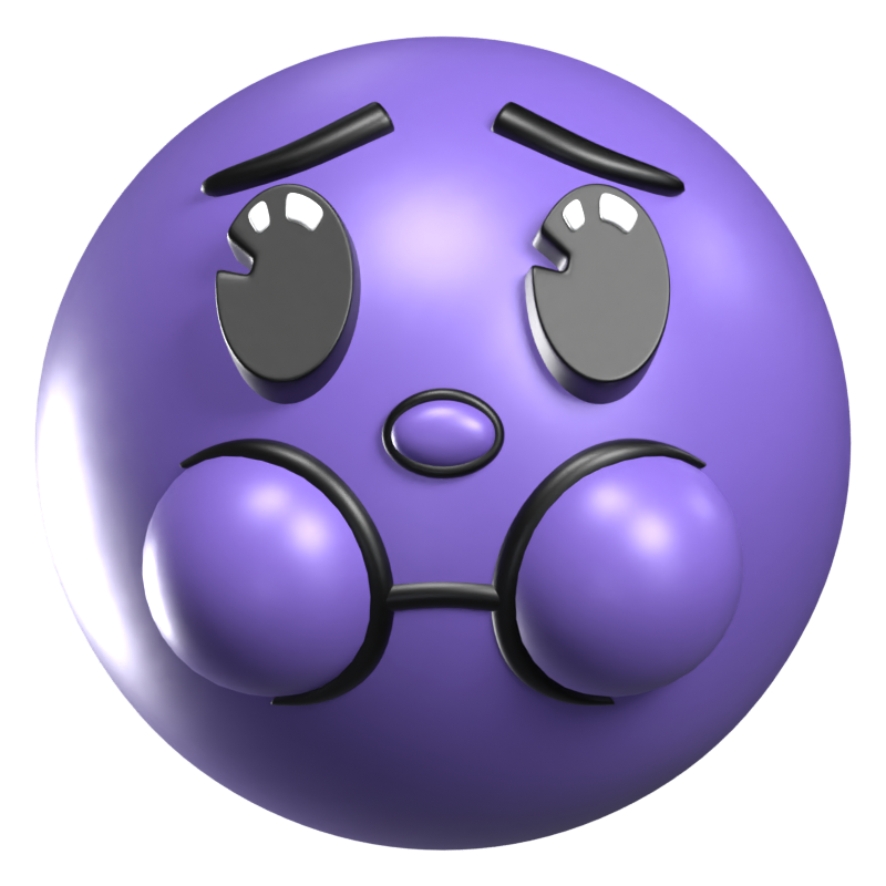 Nauseated Face 3D Icon