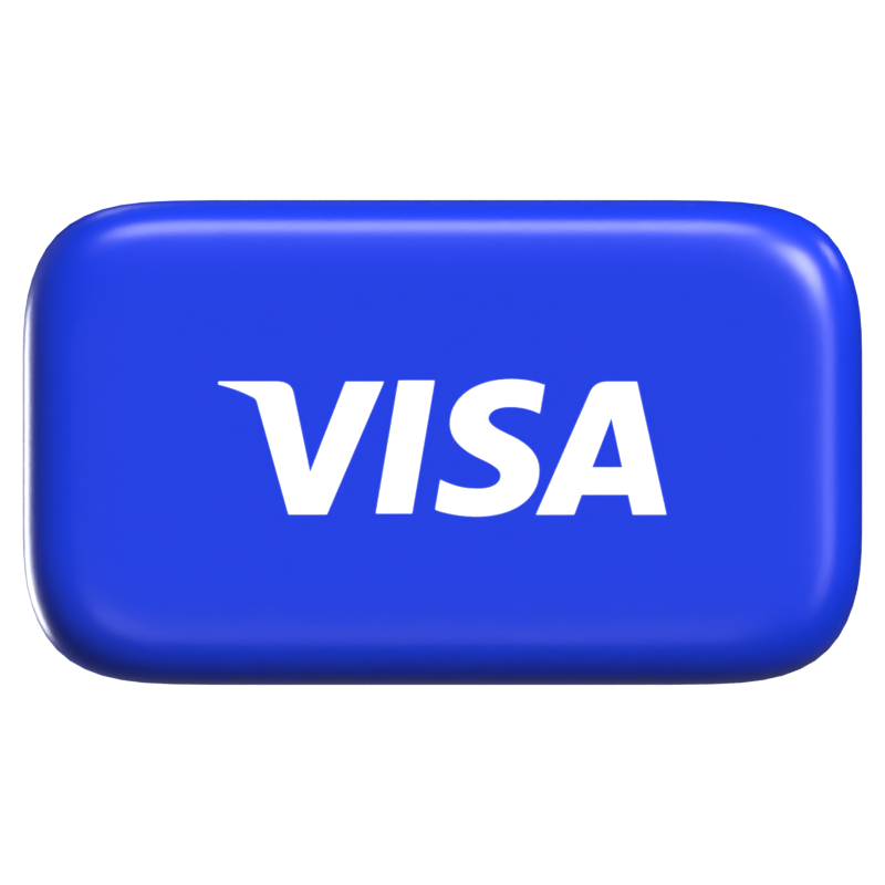 Visa 3D-Symbol Zahlung