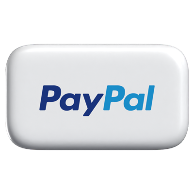 Paypal 3D Icon Payment 3D Graphic