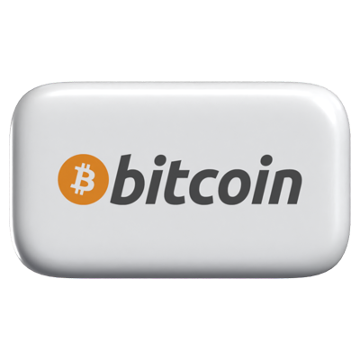 Bitcoin  3D Icon Payment 3D Graphic