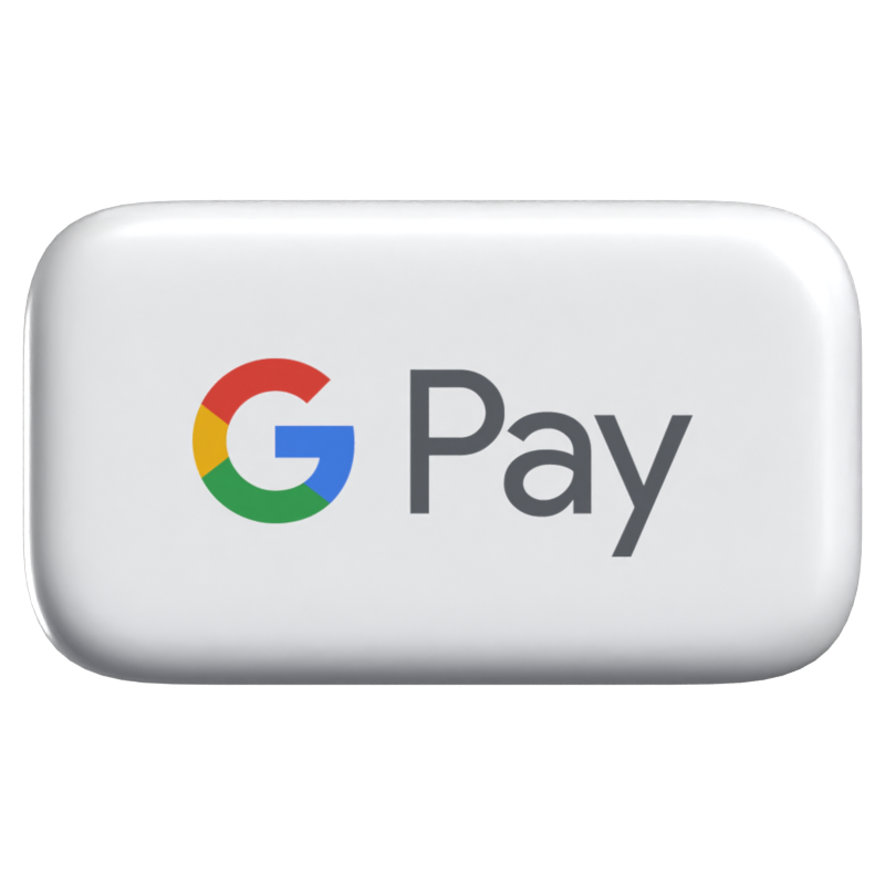 Google Pay 3D-Symbol Zahlung