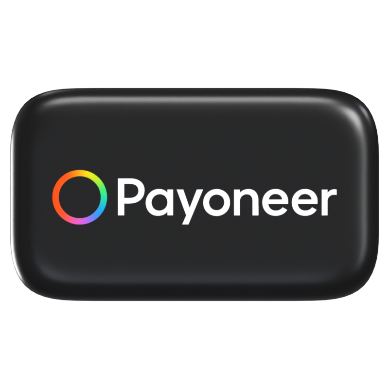 Payoneer 3D Icon Payment