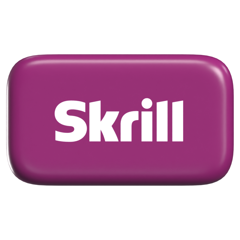 Skrill 3D 아이콘 결제