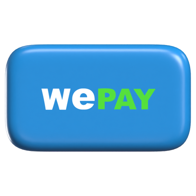 Wepay 3D Icon Payment 3D Graphic