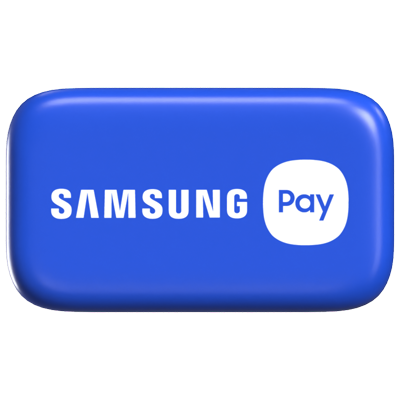 Samsung Pay 3D Icon Payment 3D Graphic