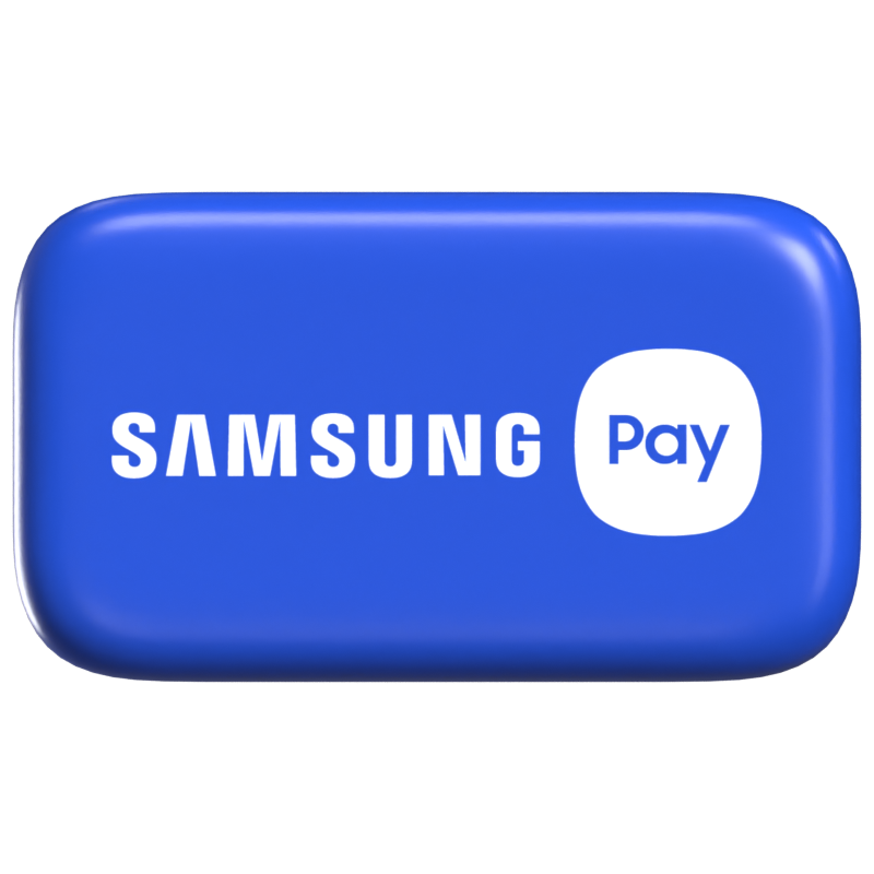 Samsung Pay 3D Icon Payment