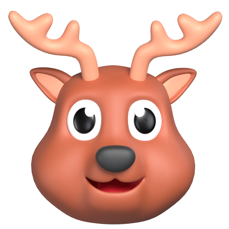 Deer 3D Graphic