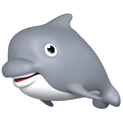 delfín 3D Graphic