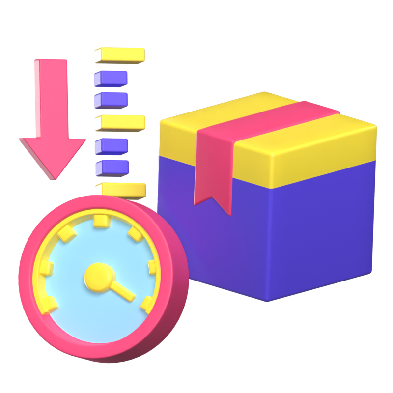 Minumum Viable Product 3D Animated Icon 3D Graphic