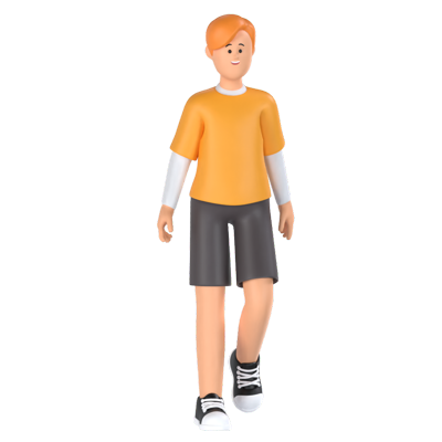Boy 3D Graphic
