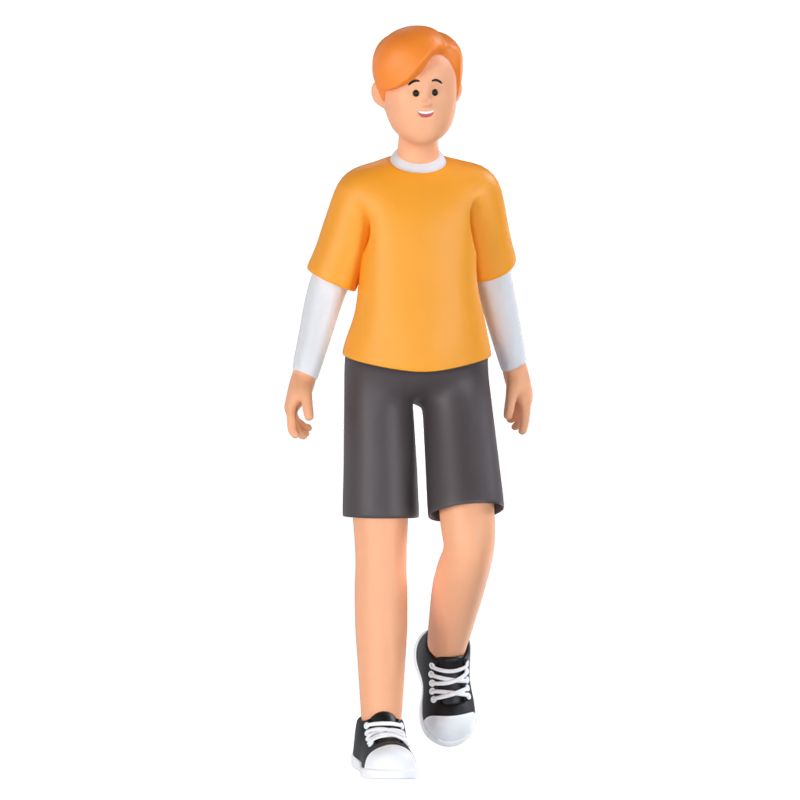 Boy 3D Graphic