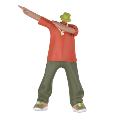 rapero dab 3D Graphic