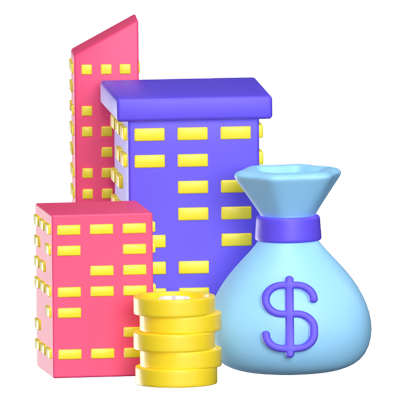 Venture Capital 3D Animated Icon 3D Graphic