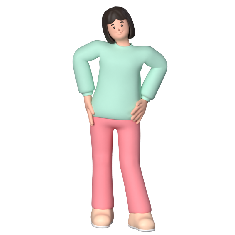 ティーンエイジャーの女の子のスウェットシャツ 3D Graphic