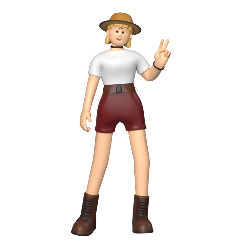 282 girl 3D assets - Free Download PNG, GLB, GIF, MP4