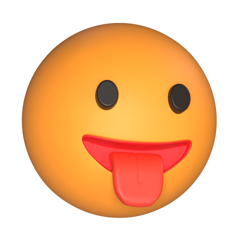 3D Face With Tongue