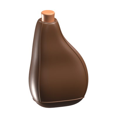 Desert Water Pouch 3D Icon Model 3D Graphic