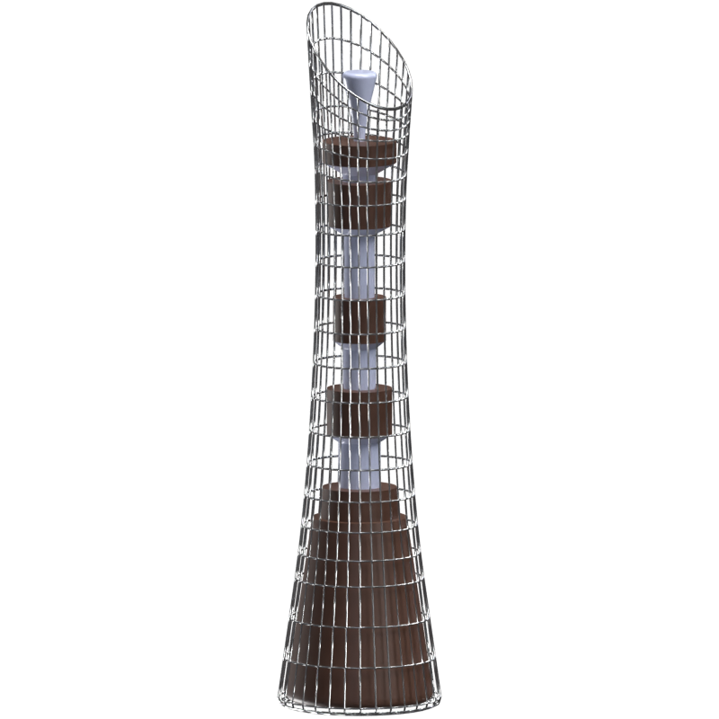 Aspire Tower 3D Bulding Icon Model