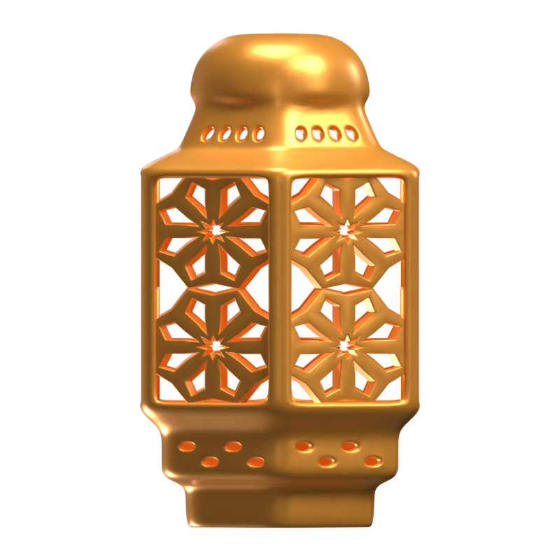 Arabian Lantern 3D Icon