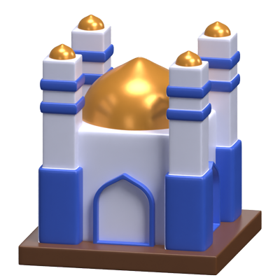 Mosque 3D Icon Model 3D Graphic