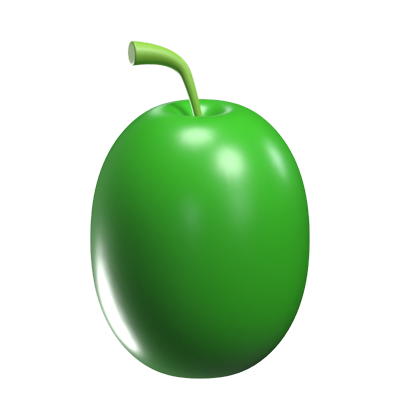 Olive 3D Icon Model 3D Graphic