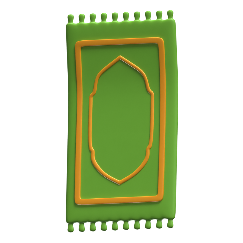 Prayer Mat 3D Icon Model