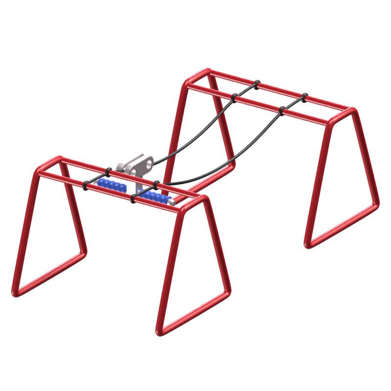 Zipline 3D Icon Model