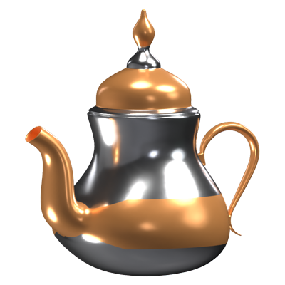 Tea Pot 3D Icon Model 3D Graphic
